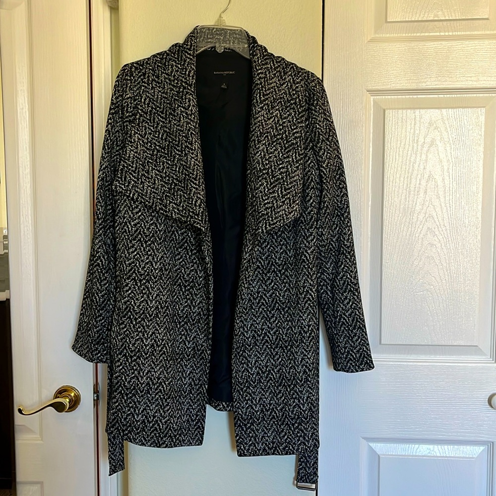 Banana Republic Jacket with buckle tie